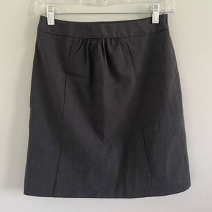 Brook’s Borthers charcoal gray pencil skirt size 0 Petite. Great condition!